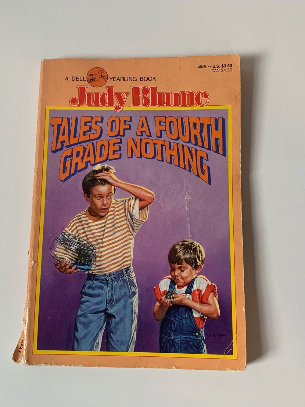 Vintage 1991 Judy Blume “Tales of a 4th Grade Nothing”